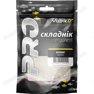 Компонент для прикормки Vabik PRO Бентонит 150 г